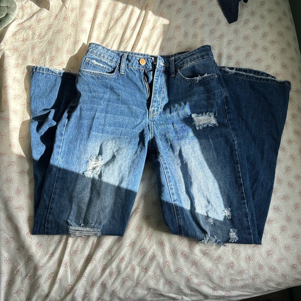 YMI mid-rise flare jeans